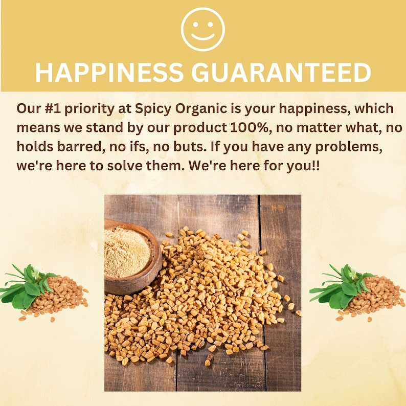 Organic Fenugreek Seed Powder – Authentic Cooking Spice - 4 OZ. - Image 4