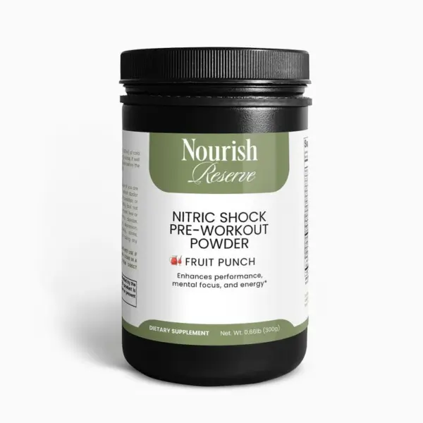 Nitric Shock Pre-Workout Powder (Fruit Punch)