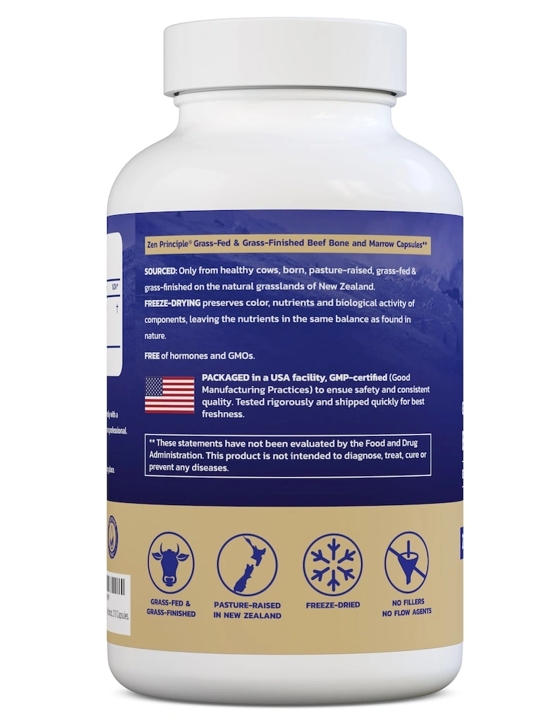 Grass Fed Beef Bone Marrow, 3300mg - Image 2